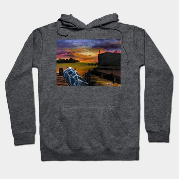 Michigan Summers Hoodie by SeanKalleyArt